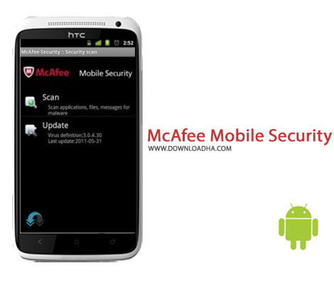 نرم افزار امنیتی گوشی McAfee Mobile Security 4.5.0.843 برای اندروید